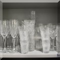 K05. Glasses and stemware. 